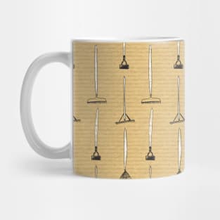 Rakes & Hoes - brown paper Mug